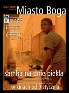 Cidade de Deus - Polish Movie Poster (xs thumbnail)