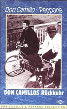 Le retour de Don Camillo - German VHS movie cover (xs thumbnail)