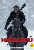 War for the Planet of the Apes - Hungarian Movie Poster (xs thumbnail)
