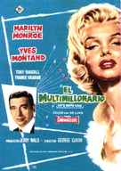 Let&#039;s Make Love - Spanish Movie Poster (xs thumbnail)