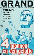 Four Men and a Prayer - Dutch Movie Poster (xs thumbnail)