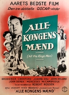 All the King&#039;s Men - Danish Movie Poster (xs thumbnail)