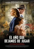 Als Hitler das rosa Kaninchen stahl - Spanish Movie Poster (xs thumbnail)