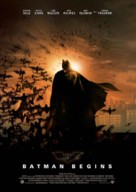 Batman Begins - Norwegian Movie Poster (xs thumbnail)