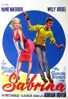 Le bellissime gambe di Sabrina - Belgian Movie Poster (xs thumbnail)