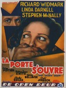 No Way Out - Belgian Movie Poster (xs thumbnail)