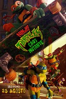 Teenage Mutant Ninja Turtles: Mutant Mayhem - Spanish Movie Poster (xs thumbnail)