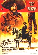 Los buitres cavar&aacute;n tu fosa - Spanish Movie Poster (xs thumbnail)