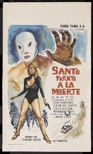 Santo frente a la muerte - Mexican Movie Poster (xs thumbnail)
