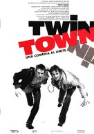 Twin Town - Spanish Movie Poster (xs thumbnail)