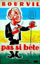Pas si b&ecirc;te - French Movie Poster (xs thumbnail)