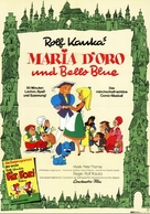 Maria d&#039;Oro und Bello Blue - German Movie Poster (xs thumbnail)