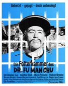 The Castle of Fu Manchu - German Movie Poster (xs thumbnail)