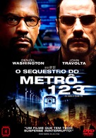 The Taking of Pelham 1 2 3 - Brazilian DVD movie cover (xs thumbnail)