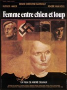 Een vrouw tussen hond en wolf - French Movie Poster (xs thumbnail)
