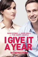 I Give It a Year - British Movie Poster (xs thumbnail)