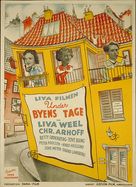 Under byens tage - Danish Movie Poster (xs thumbnail)