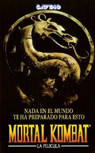 Mortal Kombat - Argentinian VHS movie cover (xs thumbnail)