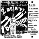 Dos mujeres y un Don Juan - Spanish poster (xs thumbnail)
