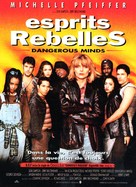 Dangerous Minds - French Movie Poster (xs thumbnail)
