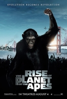 Rise of the Planet of the Apes - Singaporean Movie Poster (xs thumbnail)