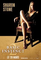 Basic Instinct 2 - French Movie Poster (xs thumbnail)