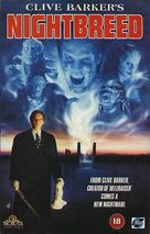 Nightbreed - British VHS movie cover (xs thumbnail)