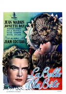 La belle et la b&ecirc;te - Belgian Movie Poster (xs thumbnail)