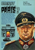 Paris br&ucirc;le-t-il? - German Movie Poster (xs thumbnail)
