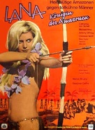 Lana - K&ouml;nigin der Amazonen - German Movie Poster (xs thumbnail)