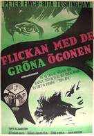 Girl with Green Eyes - Swedish Movie Poster (xs thumbnail)