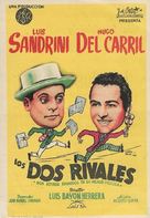 Los dos rivales - Spanish Movie Poster (xs thumbnail)