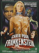 Flesh for Frankenstein - French Movie Poster (xs thumbnail)