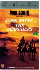 The Searchers - British VHS movie cover (xs thumbnail)