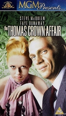 The Thomas Crown Affair - British VHS movie cover (xs thumbnail)