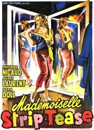 Mademoiselle Strip-tease - Belgian Movie Poster (xs thumbnail)