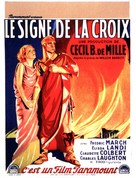 The Sign of the Cross - French Movie Poster (xs thumbnail)