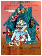 La maison du printemps - French Movie Poster (xs thumbnail)