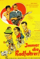 Immer die Radfahrer - German Movie Poster (xs thumbnail)