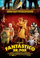 Fantastic Mr. Fox - Spanish Movie Poster (xs thumbnail)