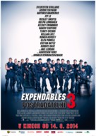 The Expendables 3 - Slovak Movie Poster (xs thumbnail)