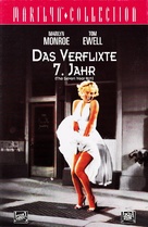 The Seven Year Itch - German VHS movie cover (xs thumbnail)