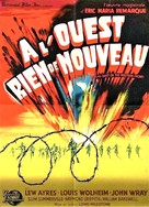 All Quiet on the Western Front - French Movie Poster (xs thumbnail)