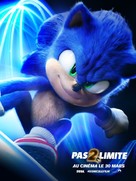 Sonic the Hedgehog 2 - French Movie Poster (xs thumbnail)