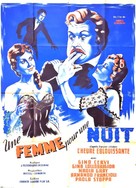 Moglie per una notte - French Movie Poster (xs thumbnail)