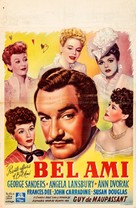 The Private Affairs of Bel Ami - Belgian Movie Poster (xs thumbnail)