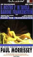 Flesh for Frankenstein - Italian VHS movie cover (xs thumbnail)