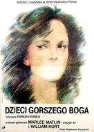 Children of a Lesser God - Polish Movie Poster (xs thumbnail)
