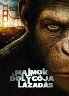 Rise of the Planet of the Apes - Hungarian DVD movie cover (xs thumbnail)