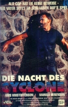 Night of the Cyclone - German VHS movie cover (xs thumbnail)